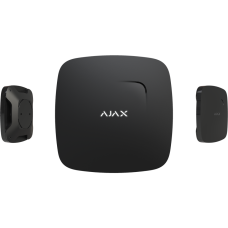 Бездротовий датчик диму Ajax FireProtect black
