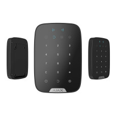 Бездротова сенсорна клавіатура Ajax KeyPad Plus black