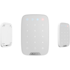 Бездротова сенсорна клавіатура Ajax KeyPad white