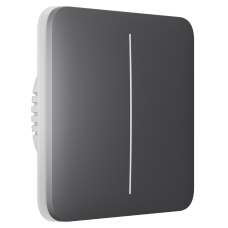 Двоклавішний вимикач Ajax LightSwitch 2-gang Grey