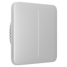 Двоклавішний вимикач Ajax LightSwitch 2-gang White